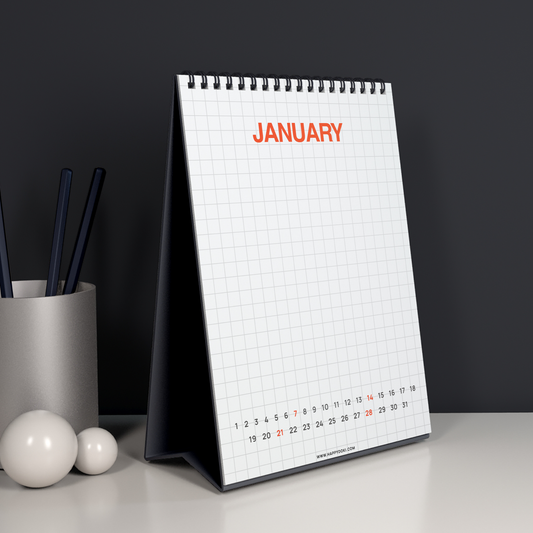 2024: A Year in Focus - Desk Calendar