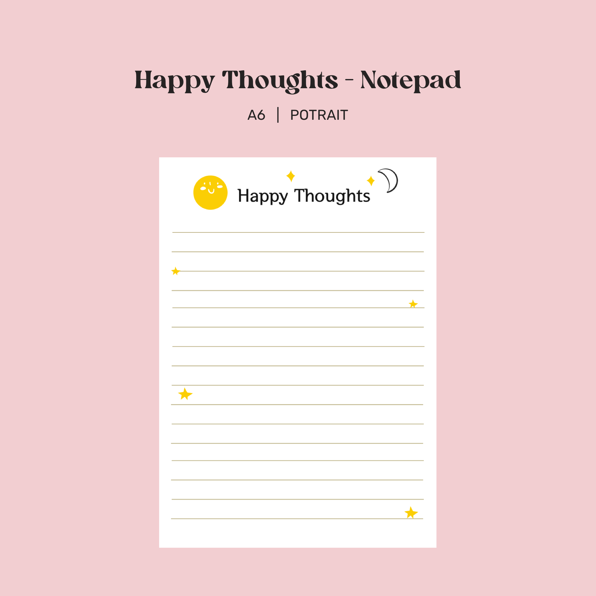 Blissful Moments Notepad (Pack of 2)